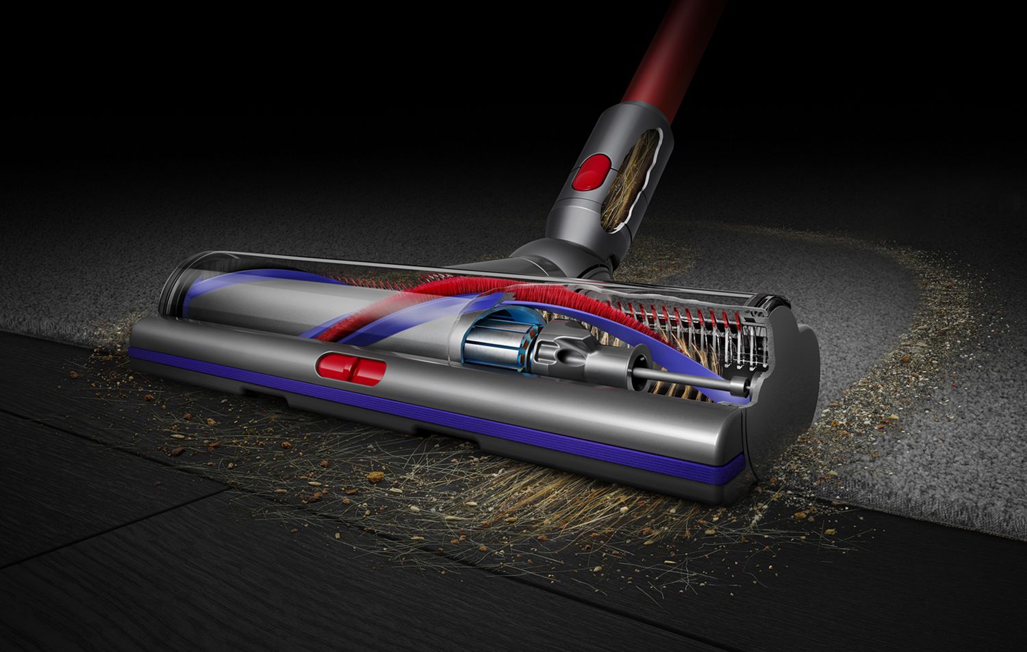 Dyson Outsize hair de-tangling Motorbar cleaner head Dyson Outsize hair de-tangling Motorbar cleaner head
