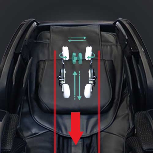 Advanced 4D Back Massage Mechanism photo